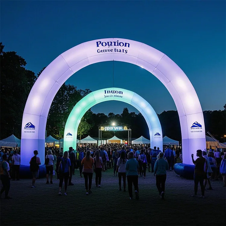 

Inflatable Race Start Finish Line Arch Inflatable Entrance Arch for Event Advertising Arch for Outdoor Events Archway