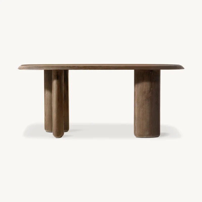 &Excellent Value Modern Minimalist Style Furniture Solid Wood Office Desk Suitable for Office Building