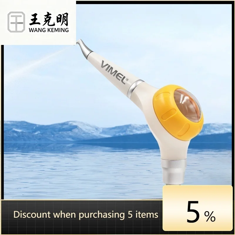 den tal AIR Polisher Teeth Whitening Spray Sandblaster Machine 4 Hole Air Prophy Unit Jet