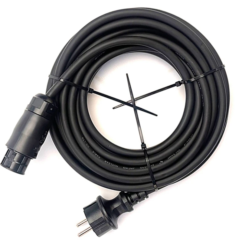 Cable de extensión Solar fotovoltaico 1,5 Mm2 Cable de alimentación del sistema Solar para batería de barco RV Cable de Panel Solar enchufe de la UE-A23K