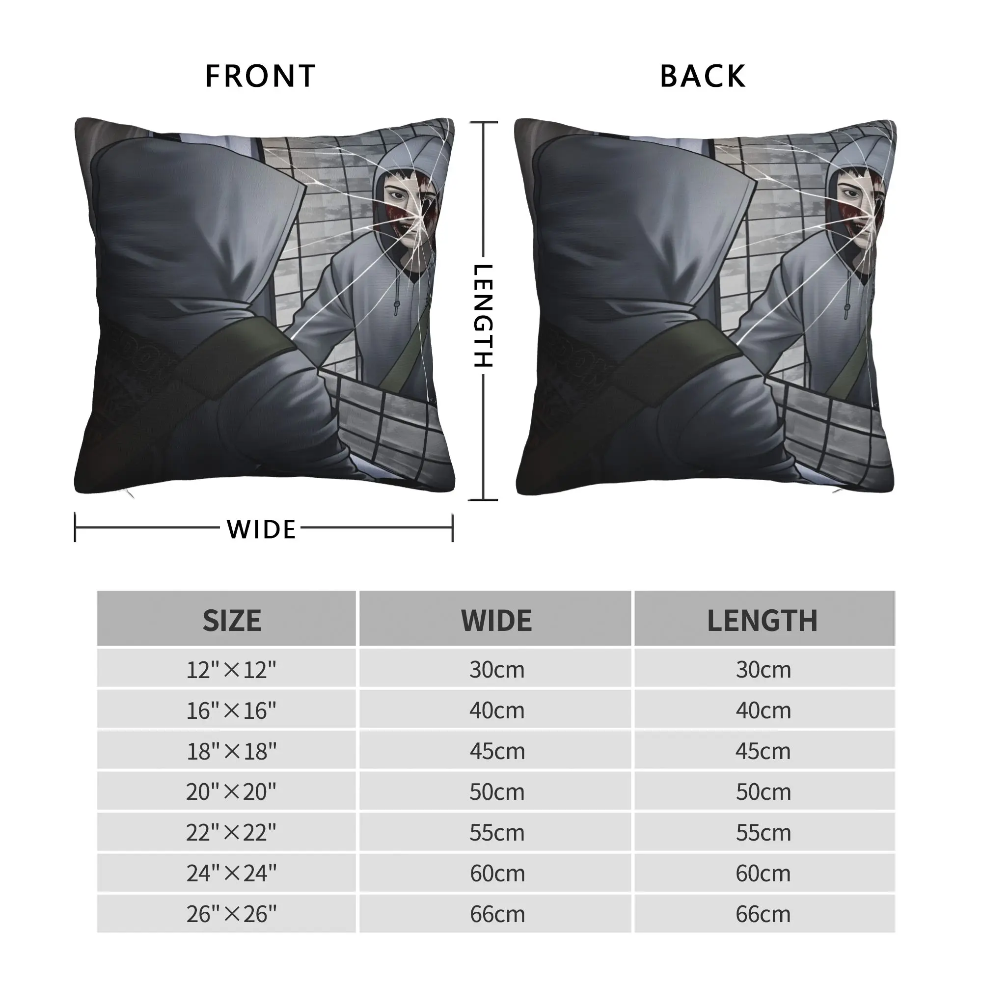 Game Cry of Fear Pillow Case  Soft Pillow Cover For Couch Sofa Bedroom Morden Cushion Cover