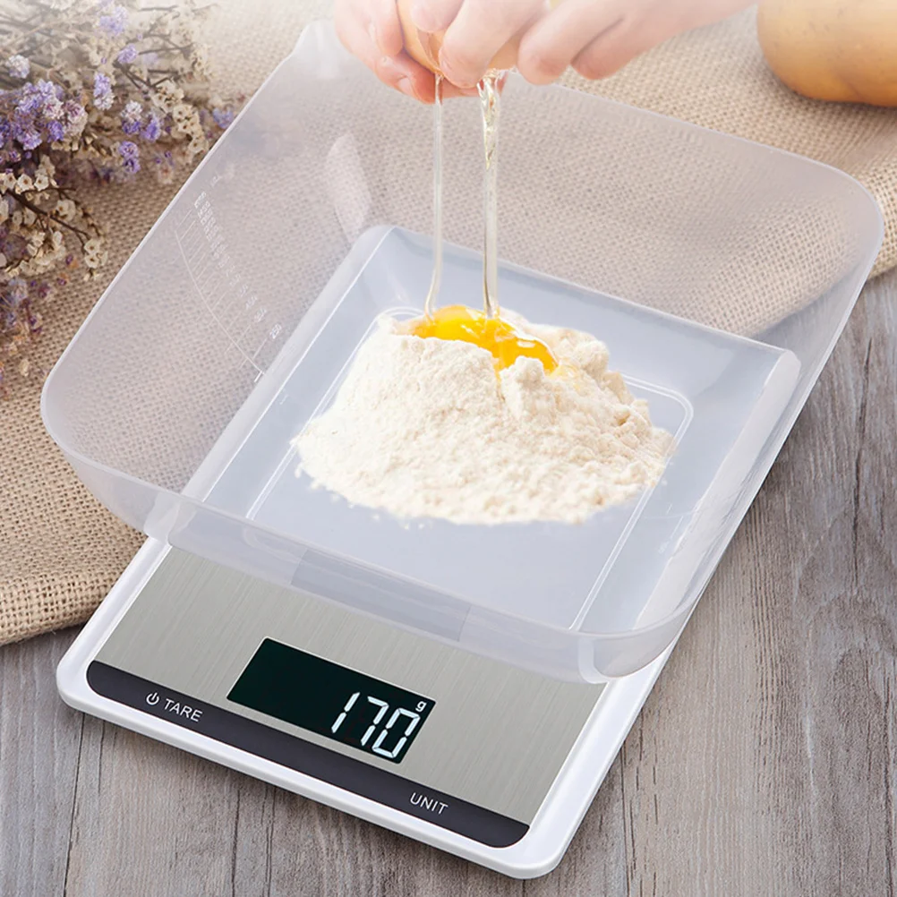 

1Pcs Kitchen Scale High Precision Electronic Gadget for Accurate Ingredient Readouts Baking Cooking Food Weighting