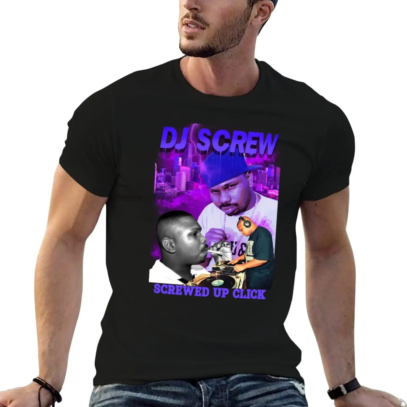 

t shirt Screw luxury T-Shirt t man brand cotton Dj shirt 100% men luxury
