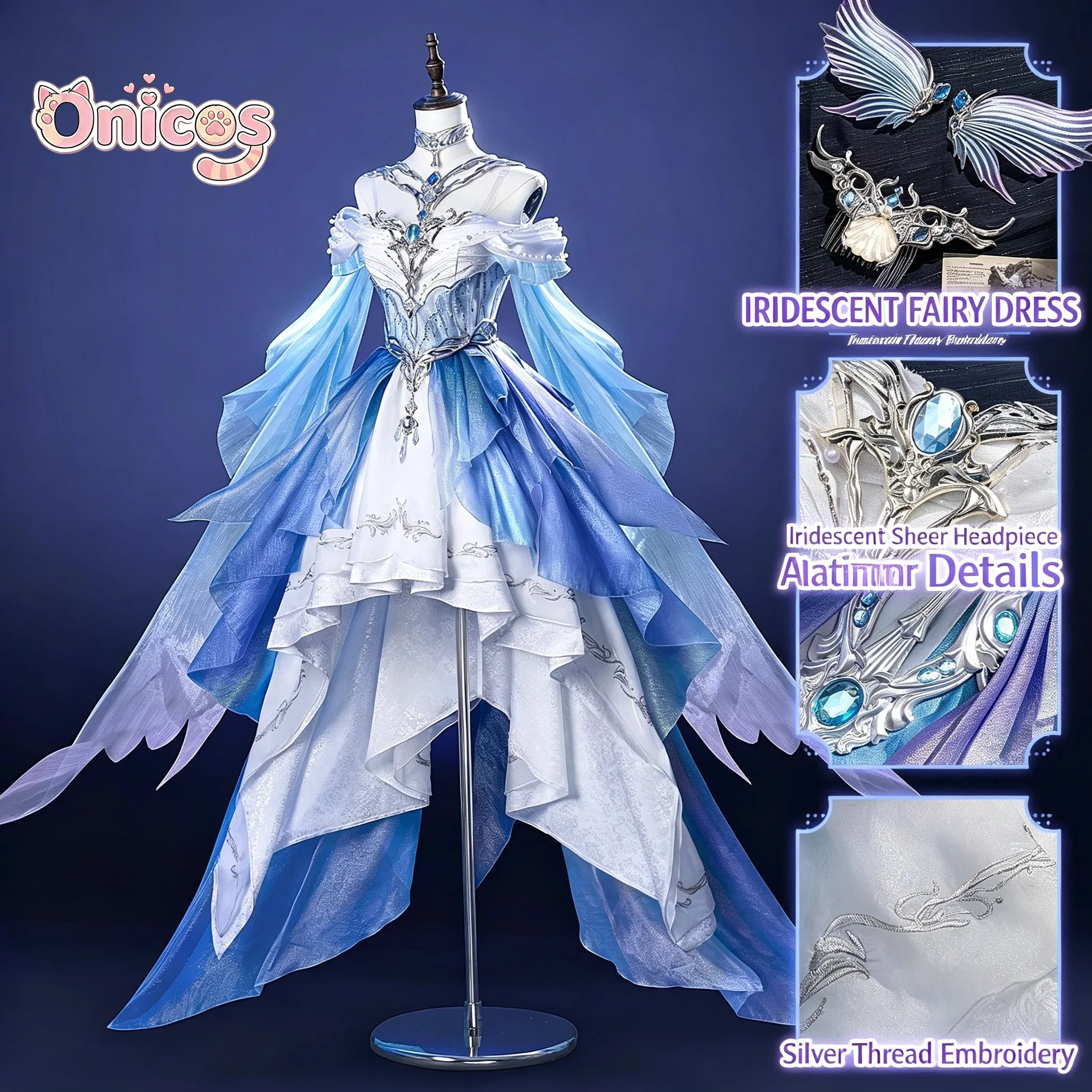 Anime Cosplay Outfits Female - Love and Deepspace Vrouwelijke Lemuria Strijdkleding