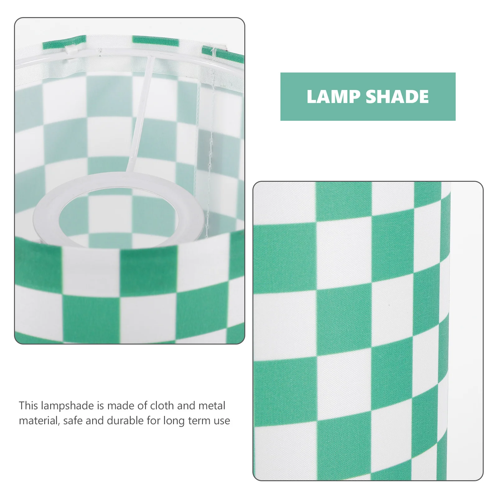 

Cartoon Lamp Shade Cloth Metal Material Decorative Table Desk Floor Bedside Lamp Cover Replacement for Living Room Bedroom