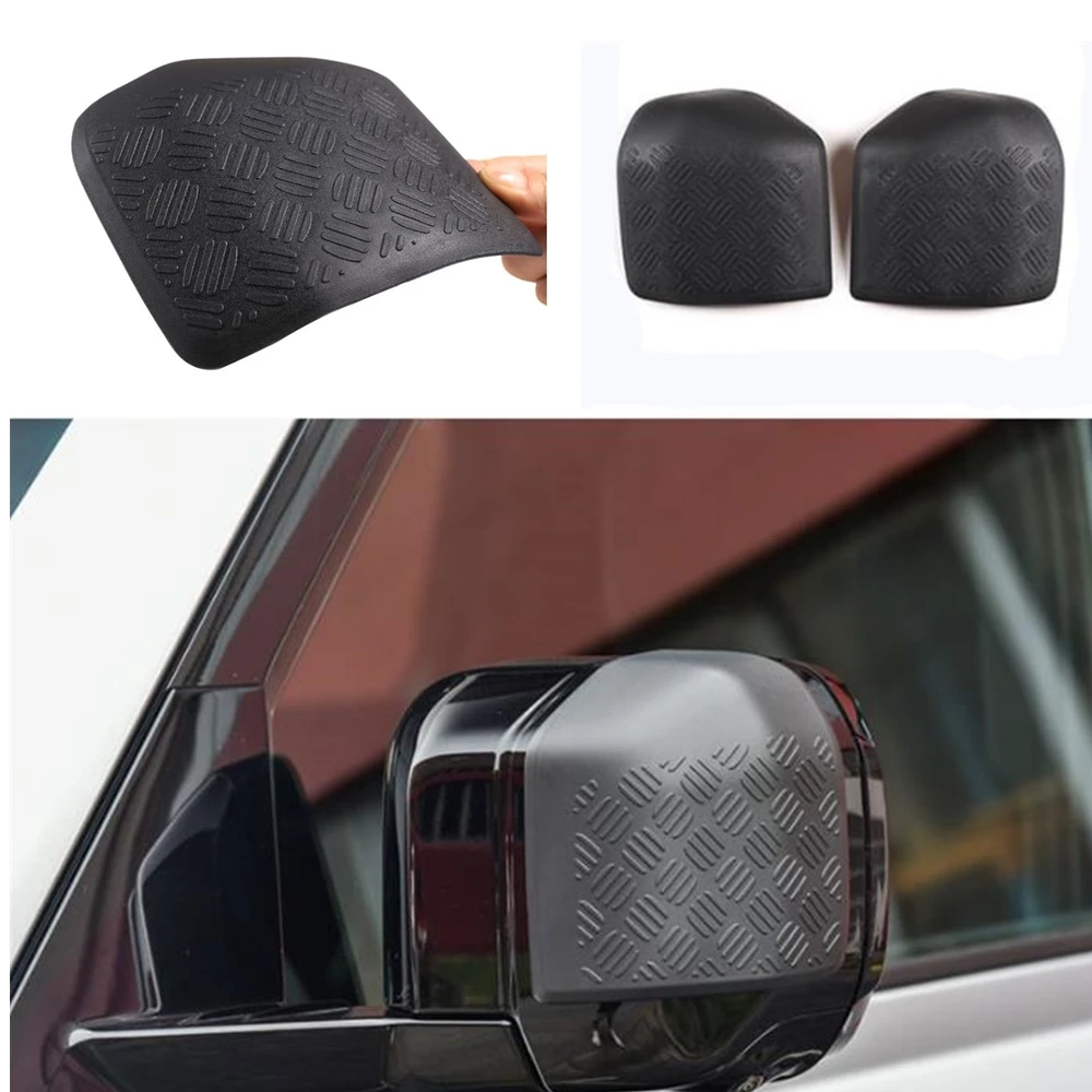 2 Pieces Car Mirror Cover Door Rear View Cap Side Shell Reverse Case For Land Rover Defender 90 110 130 2020-2024