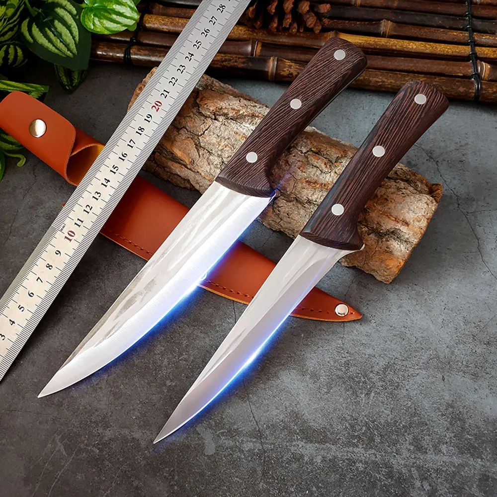 

Kitchen Filleting Knife Fish Boning Knife 6 7 Inch Boning Knife Chef Knife 5CR15Stainless steel With Wenge wood handle Utensils