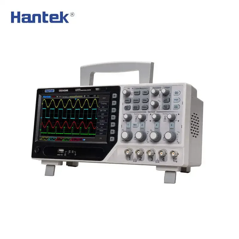 Hantek Dso4254b 250mhz Digital Storage Oscilloscope 4 Channels 1gs/s Sample Rate Portable Oscilloscope