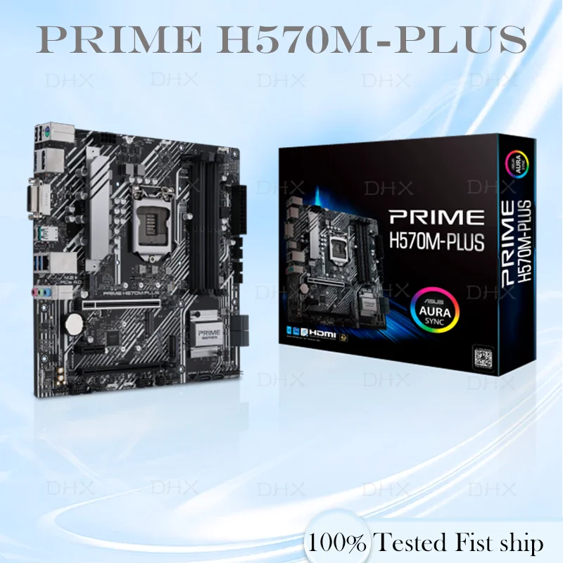 PCI-E4.0 HDMI M.2 LGA 1200 DDR4 Micro ATX For ASUS PRIME H570M-PLUS Motherboard 128GB H570 Mainboard 100% Tested Fully Work