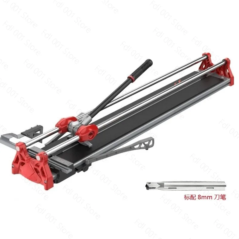 Push Knife Tile Cutter, High-Precision Manual Floor Tile Cutting Tool, Durable Aluminum Alloy Construction Professional Use
