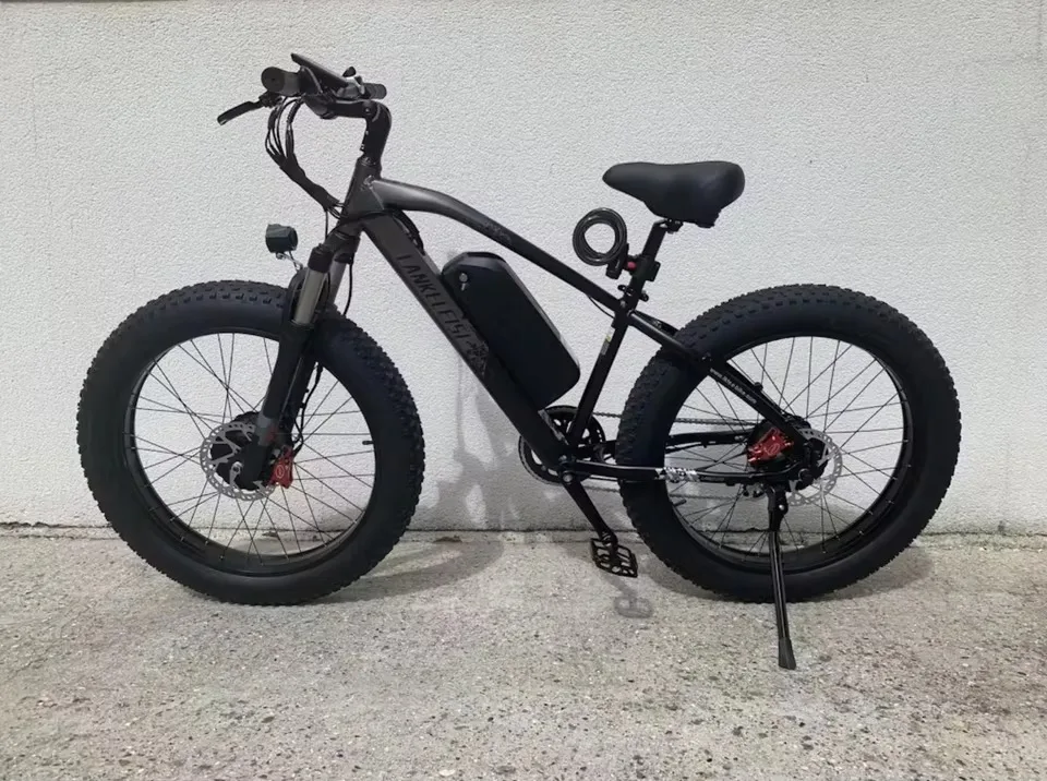 LANKELEISI MG740 plus Hochgeschwindigkeits-Elektrofahrrad 2000W 48V 17,5Ah Akku 49KM/H Geschwindigkeit 120KM Reichweite 26-Zoll-Reifen E-Bike für Erwachsene