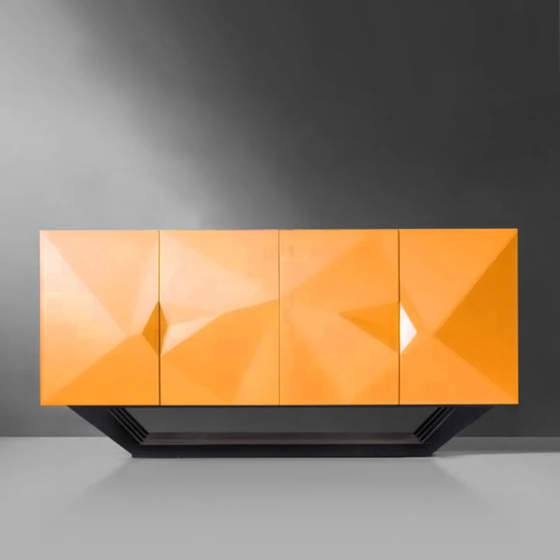 Creative Personality Sideboard Cabinet Modern Minimalist Shape Cabinet Fashion Storage Equipment Sideboard