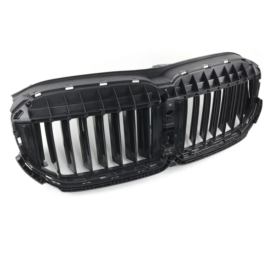 Kidney Grille for For 7 Series G12 2021 - 2023 Sport Competition Diamond Grille Full Black