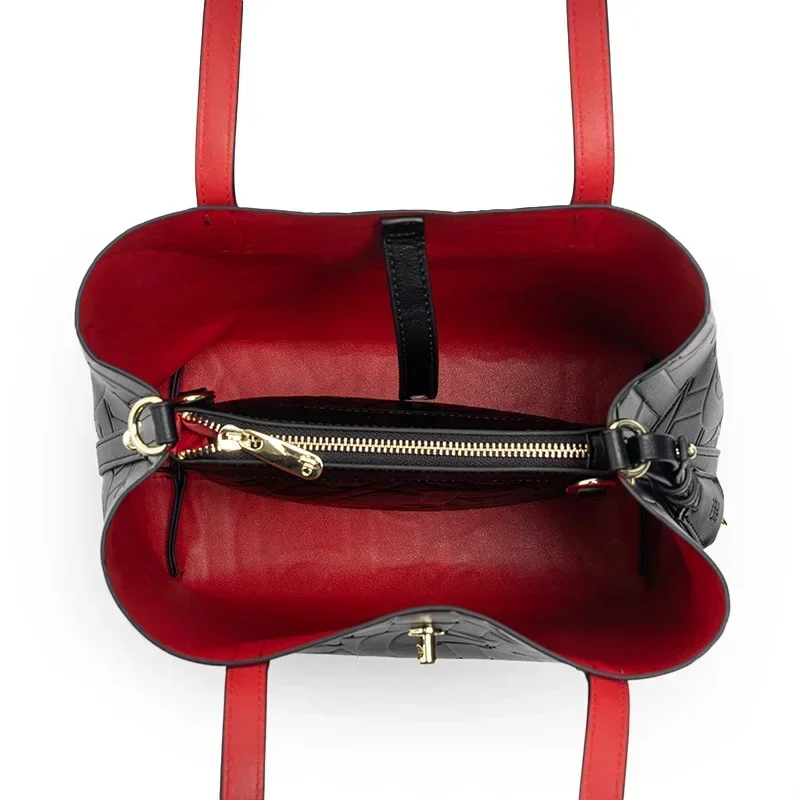 Letter Pattern Design Large Capacity Simple Style 2025 New Women's Tote Bag Portable Multi-functional Fashion Crossbody Bag