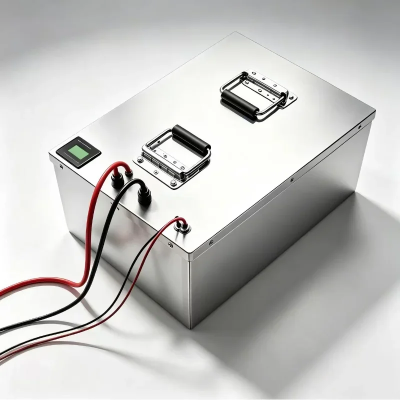 Integrated Smart BMS 48V LiFePO4 Rechargeable Energy Storage Unit 100Ah-1100Ah, Constant 4KW-9KW Output For Independent Off-Grid