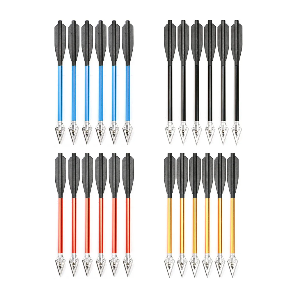 سهام رماية بعمود ألومنيوم 6.7  - مراجعة Crossbow Bolt Broadhead وسعره