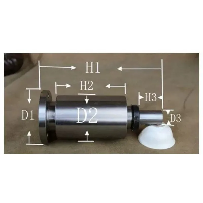 Woodworking Lathe Spindle Headstock Assembly with Flange 160 for 45 Lathe Machine