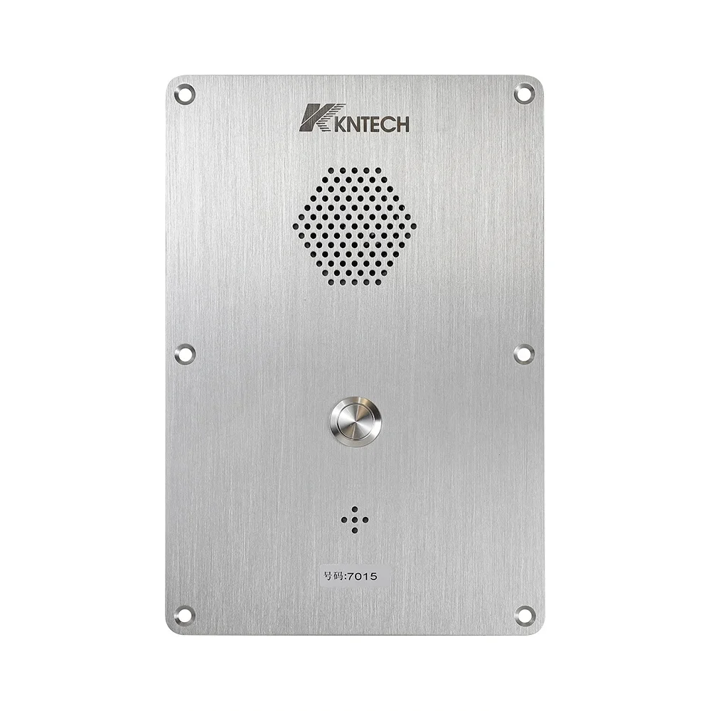 KNTECH Voip Flush Mounted Elevator Telephone Voice Intercom Emergency Intercom Lift Intercom KNZD-09