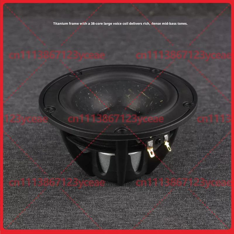 For DIY Speaker Enclosure 5 Inch Mid‑bass Speaker Unit 4Ω 8Ω Hifi Audio Replacement Component