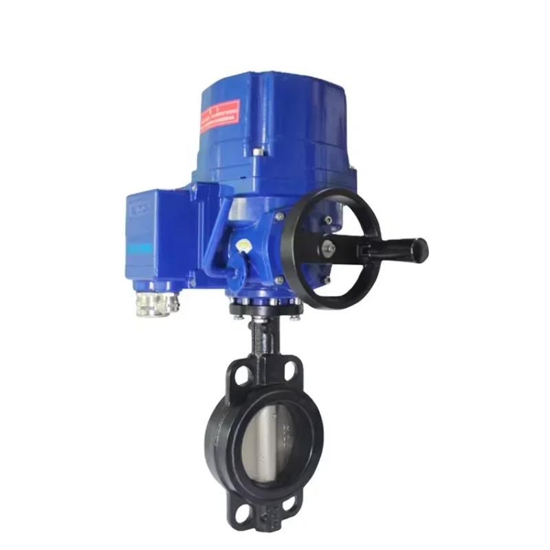 

HK60-EX-D Explosion Proof Soft Seal Cast Iron Electric Wafer Butterfly Valve Motorized Butterfly Valves