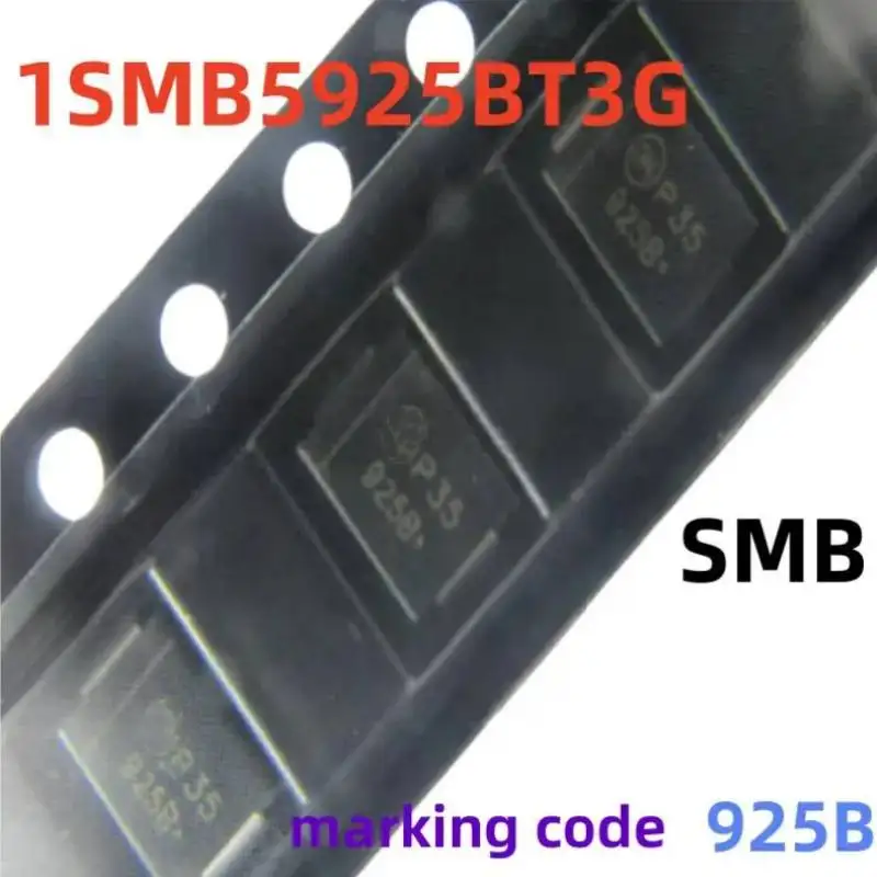 

1SMB5925BT3G SMB 3W Zener Diode Voltage Regulator 10V marking code 5925B