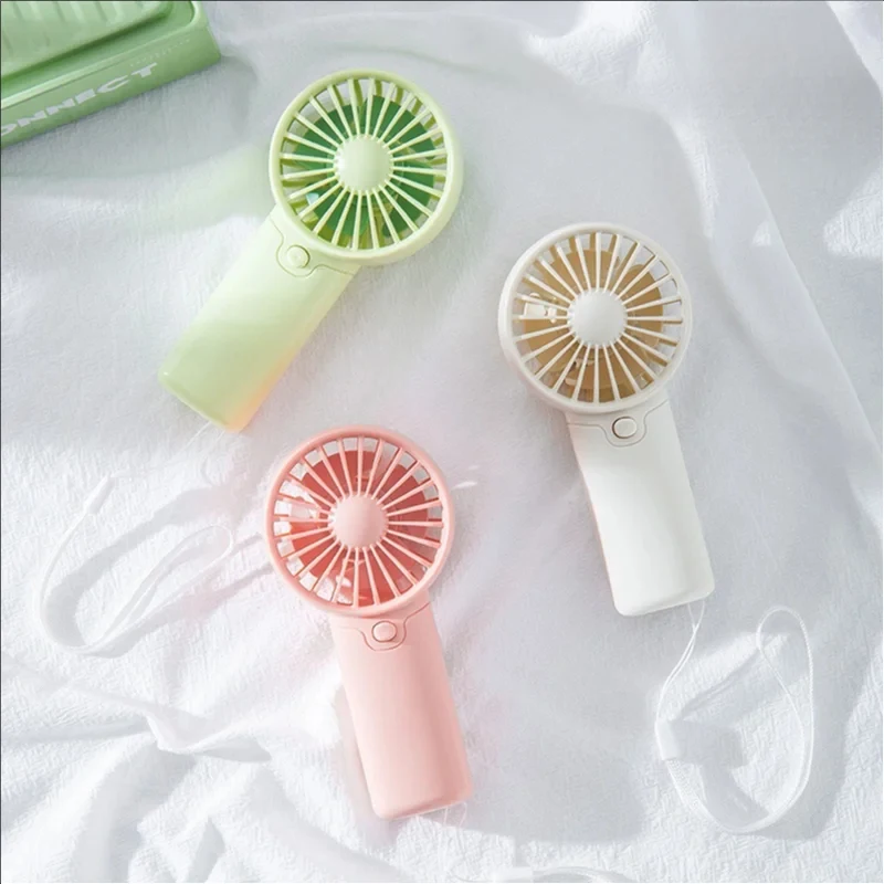 Portable Fan Convenient Creative Small Fan Pocket Hand-held Fan Lightweight AA Battery Handheld Mini Fan Air Coolers