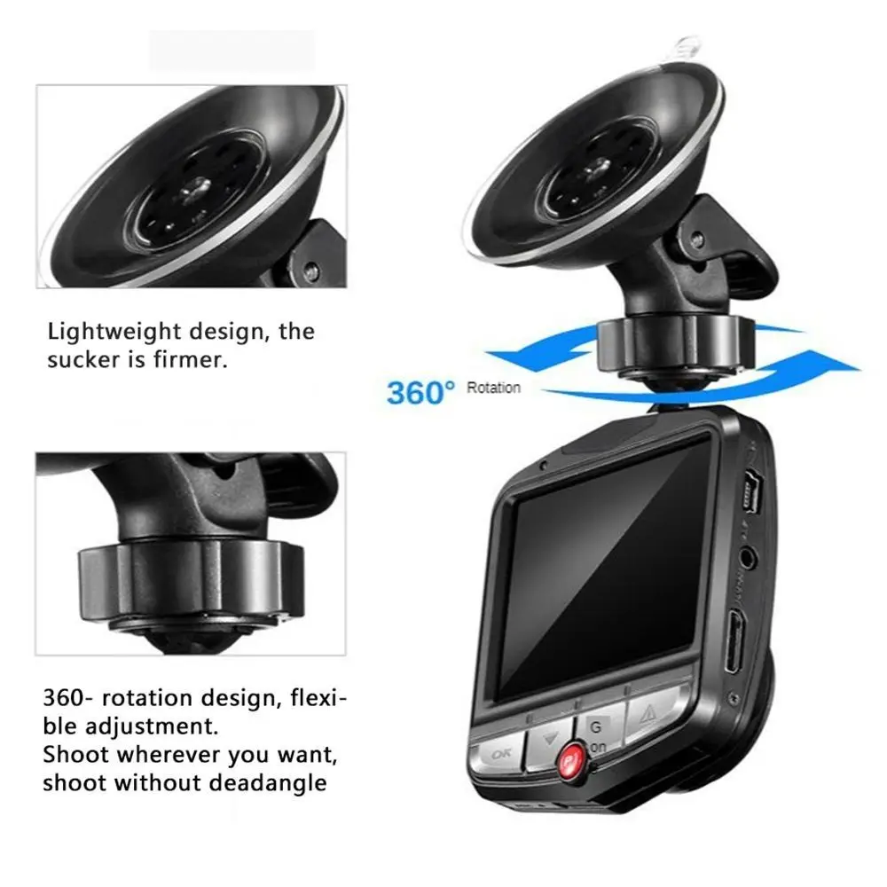 Mini Shield Full HD 1080P Car Recorders DVR Camera Video Recorder Dash Cam