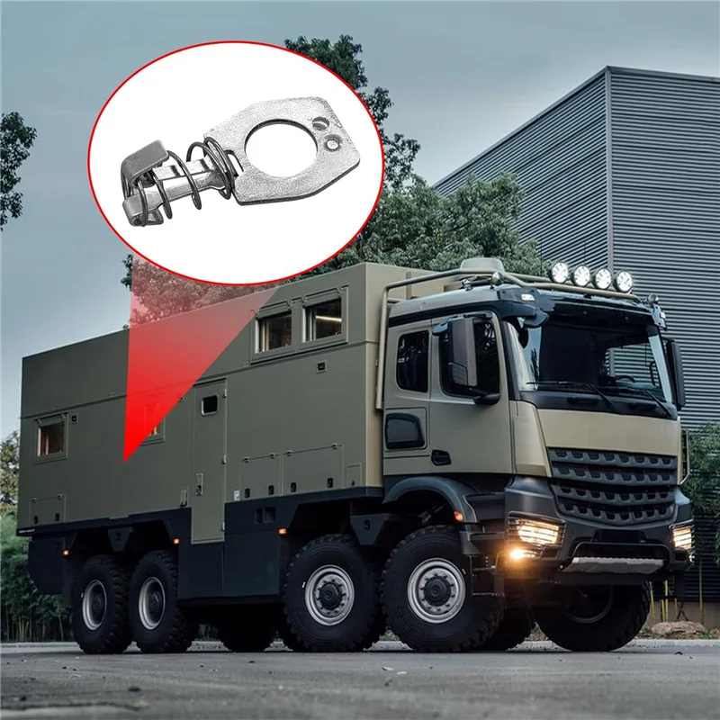 

4 шт. кулачковый замок водонагревателя, детали кулачкового замка водонагревателя для автофургона из нержавеющей стали, дверная защелка для кемперов, крепеж