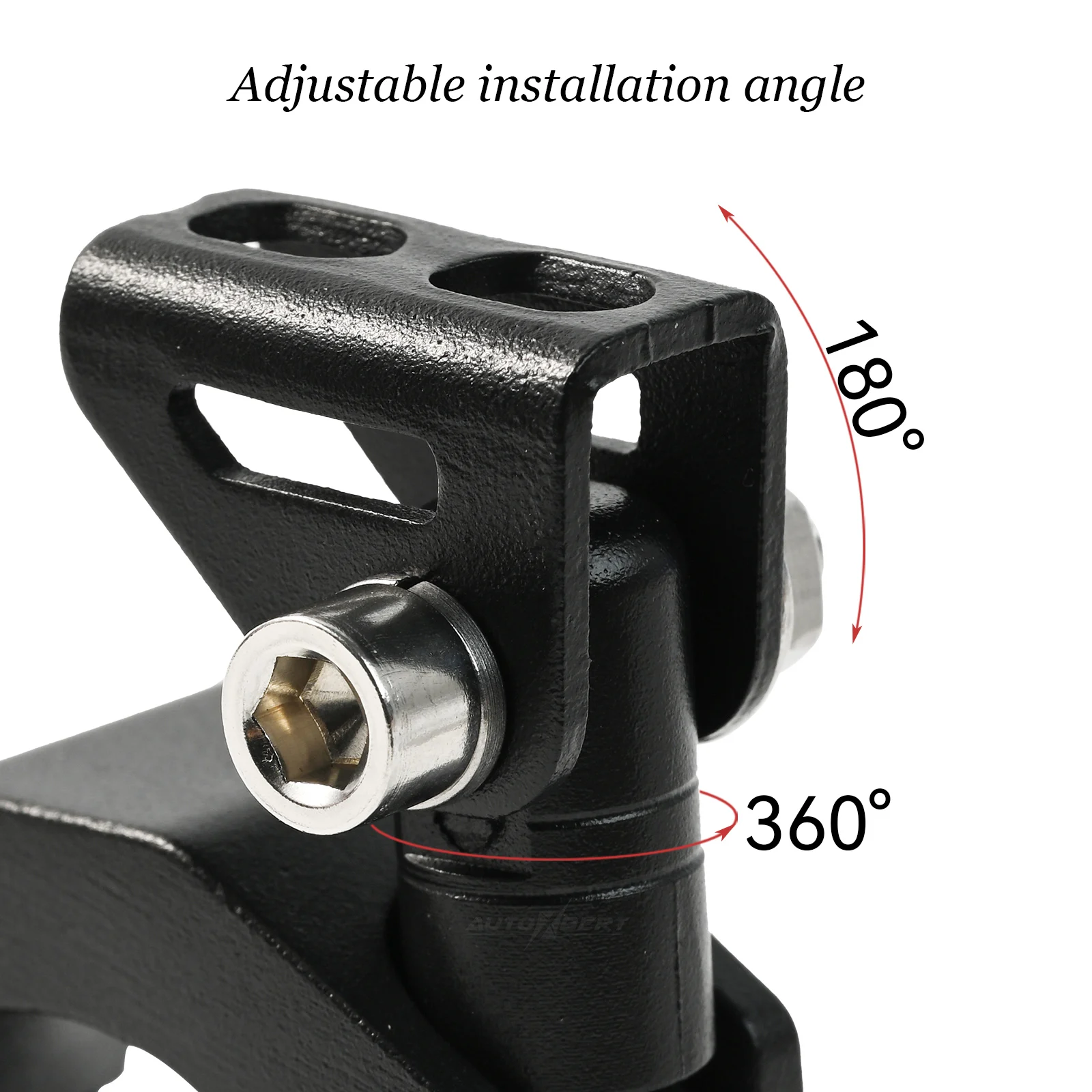 Motorcycle LED Headlight Spotlight Mount Bracket Adjustable Fog Light Auxiliary Lamp Bumper Clamps Holder Motorcycle Accessories