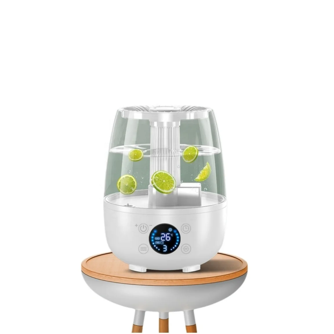 Factory-outlet Super Quiet 6.8L Intelligent AI Voice Control Dual Mist Ultrasonic Air Humidifier for Home Office