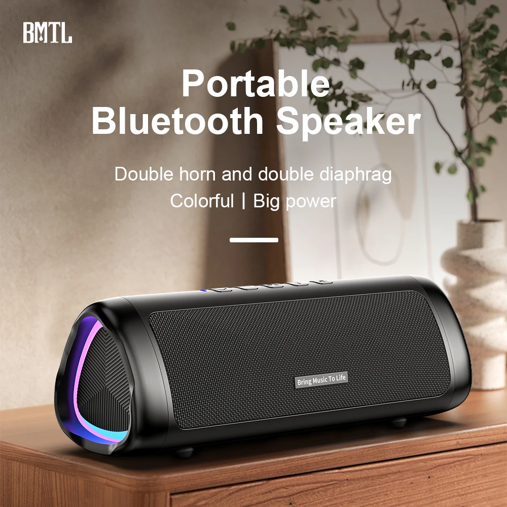 XDOBO Bluetooth Speaker Wireless Powerful HiFi Sound Bass RGB Light BT Portable Outdoor Camping Music Box For iPhone Smart Phone