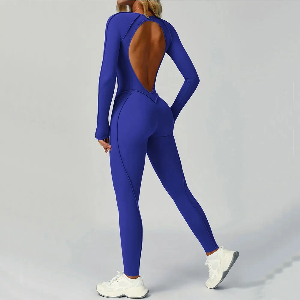 

Yoga Clothes Suit Women Tracksuit Workout Sports Set Bodysuits Gym Set Women Training Siamese Fitness Jumpsuit Female Sportswear