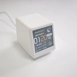 Colorful OLED Multi-Function Information Display WiFi Smart Desktop DIY Creative Clock Weather Station Wireless Indoor Outdoor