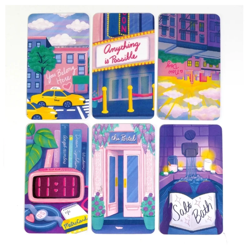 أداة مصير مدينة الأحلام أوراكل ديك العرافة 35 بطاقة ألعاب لوحة سطح أوراكل #4