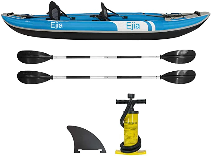 Kayak Gonflable 2 Personnes avec Pédales - usage example