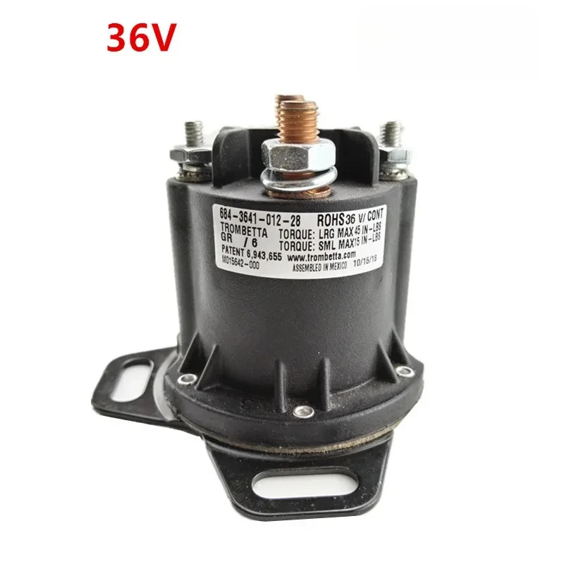 

36/48 Volt Contactor，Solenoid Valve Relay Switch for 2008-Up EZGO RXV Electric Golf Carts OEM# 624317