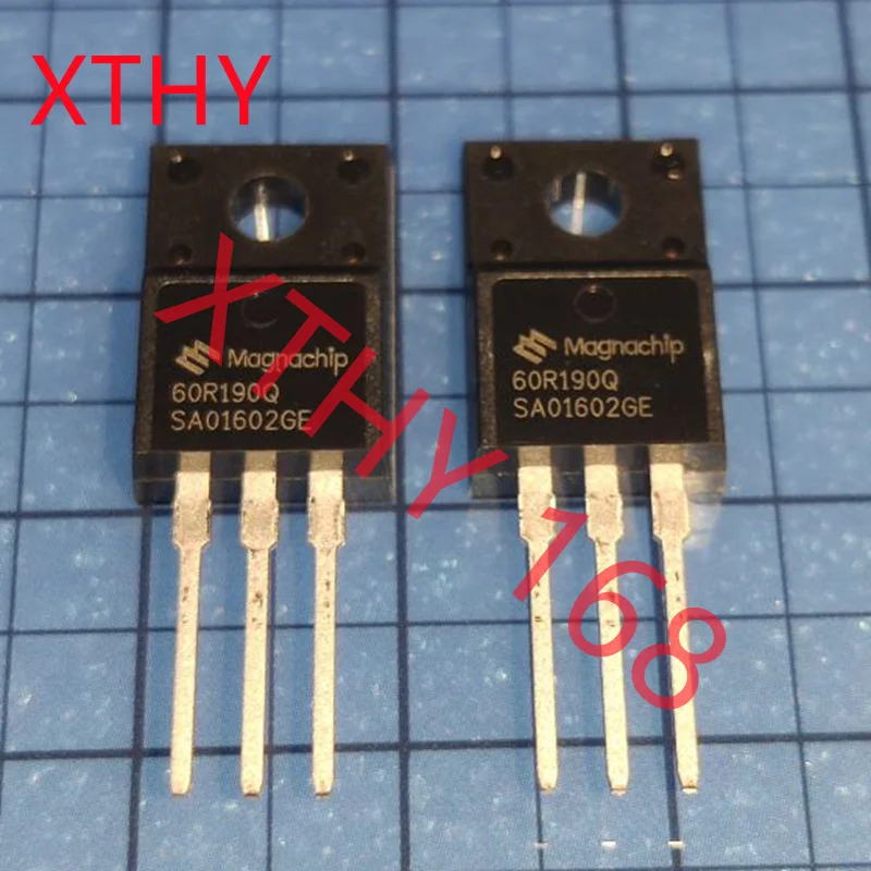 2-10 sztuk 60R190Q MMF60R190Q 100% nowy i oryginalny Trans MOSFET N-CH 600V 20A 3-Pin (3 + Tab) TO-220F rura nowa oryginalna