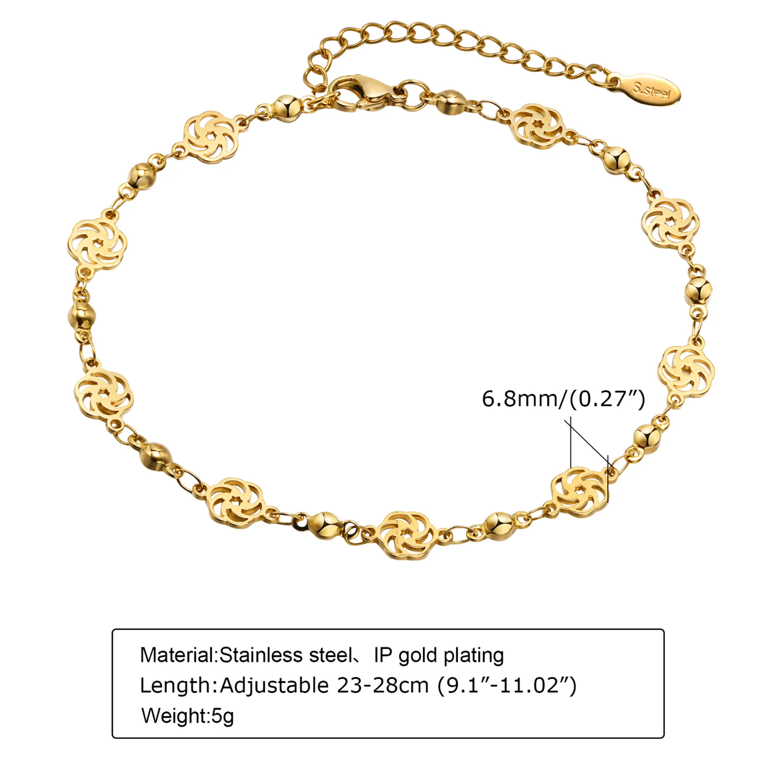 女性のためのバラの形をしたタンクレット,シック,ゴールドカラ - Jc Jewelry & Watches のレビューと価格