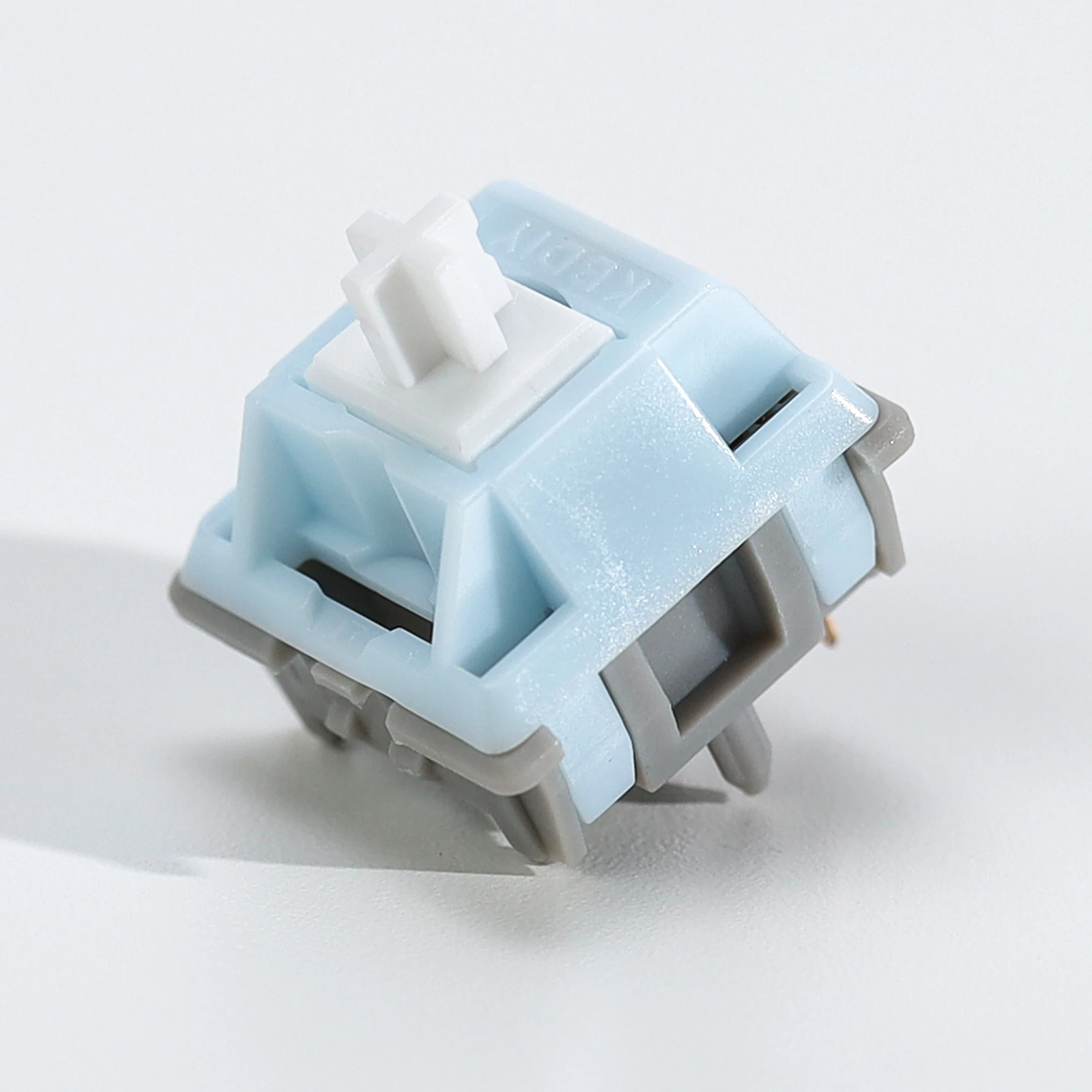 KBDiy Linear Silent Switch Jarvis JJ 5-PIN 47gf vorgeschmierte POM Creamy Switches für individuelle DIY 60% Gaming mechanische Tastatur Aula – Detail 6