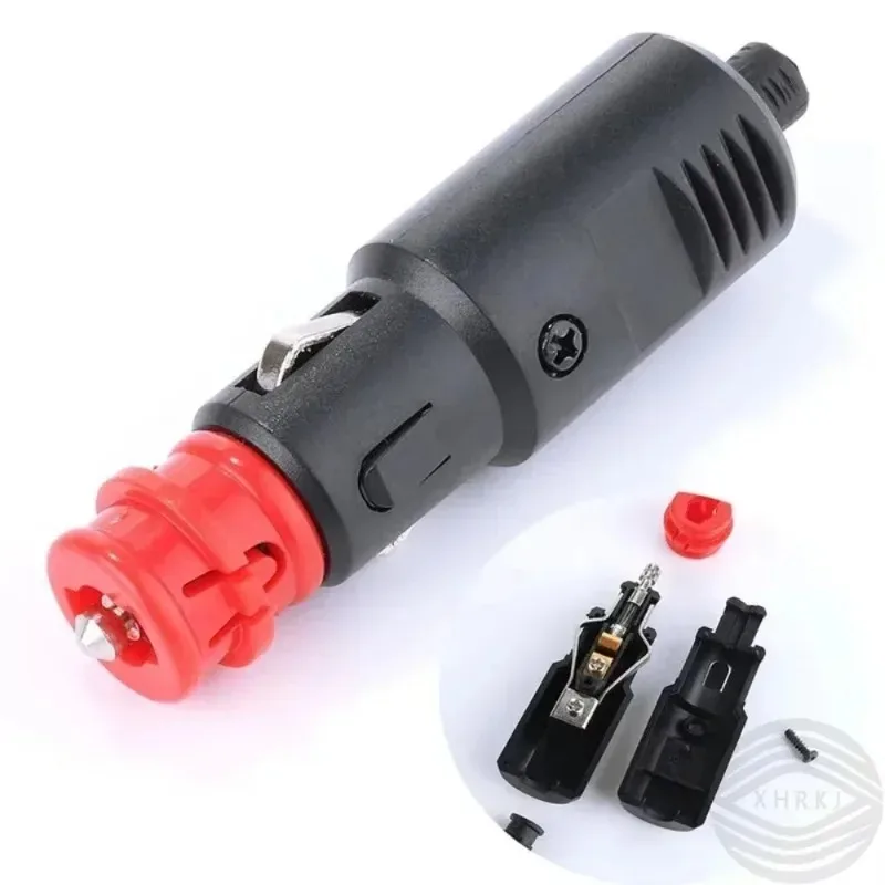 

Universal for Car Lighter Adaptor 12V 24V Male Car Vehicle Plug Connector Adaptor Male Plug Lighter Socket 1pcs