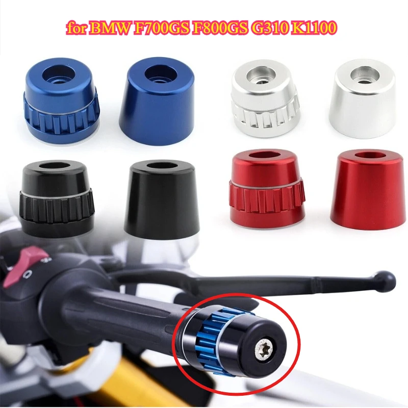 Bloqueio do acelerador da motocicleta controle de cruzeiro braçadeira barra final para bmw f700gs f800gs g310 k1100 guiador plug retentor do acelerador