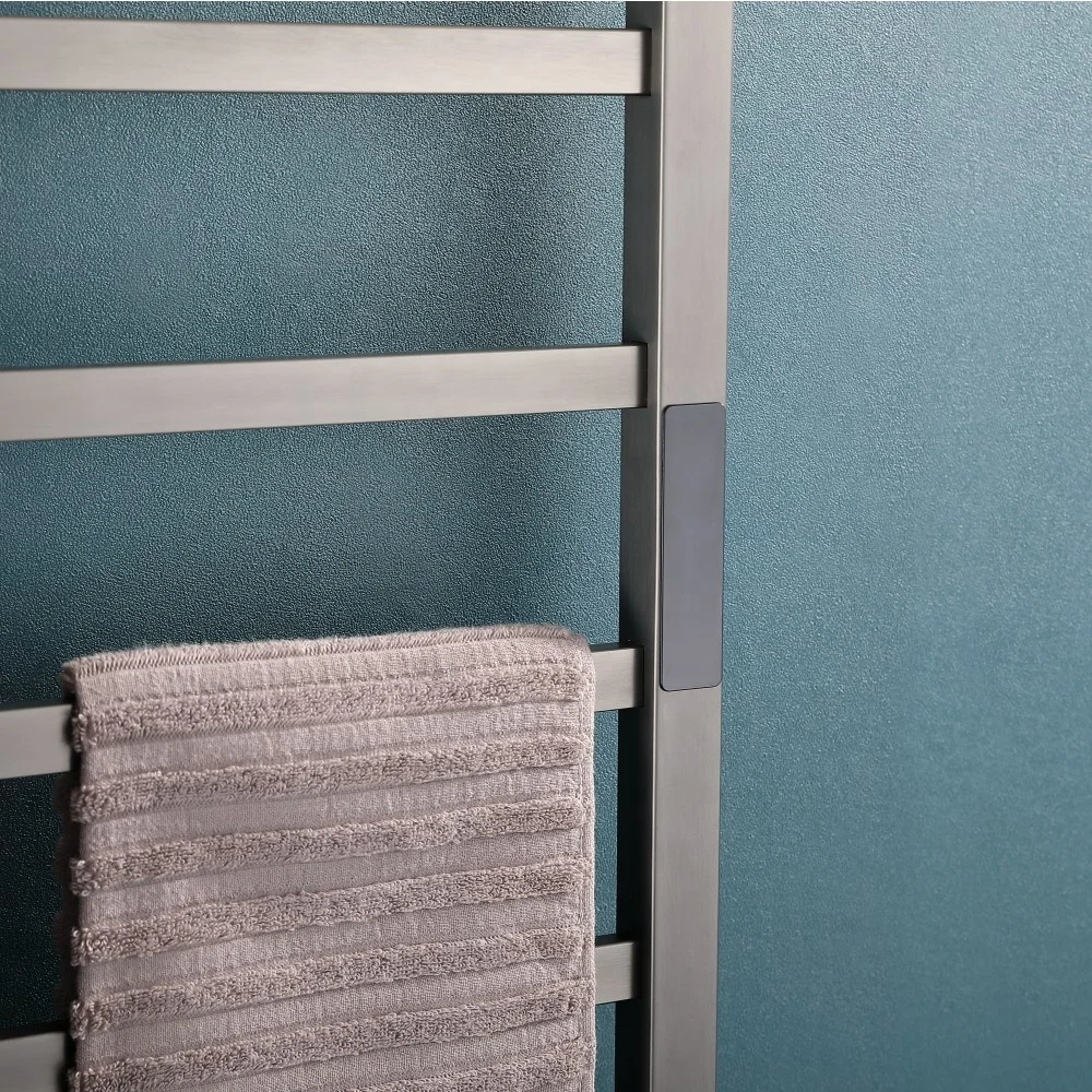 Bathroom Accessories Towel Rack Stainless Steel Electric Drying Warmer Wall Mounted Waterproof Digital Laundry Towel Rack