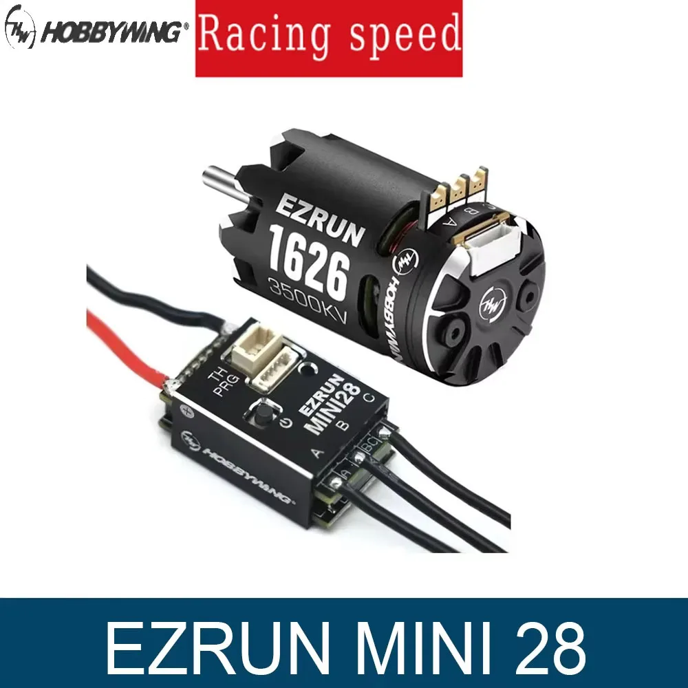 

Hobbywing EZRUN 1626 SD 3500/5000/6500KV Бесщеточный двигатель с сенсорным управлением с MINI28 30A ESC — 1/28 GL Racing-Drift Car