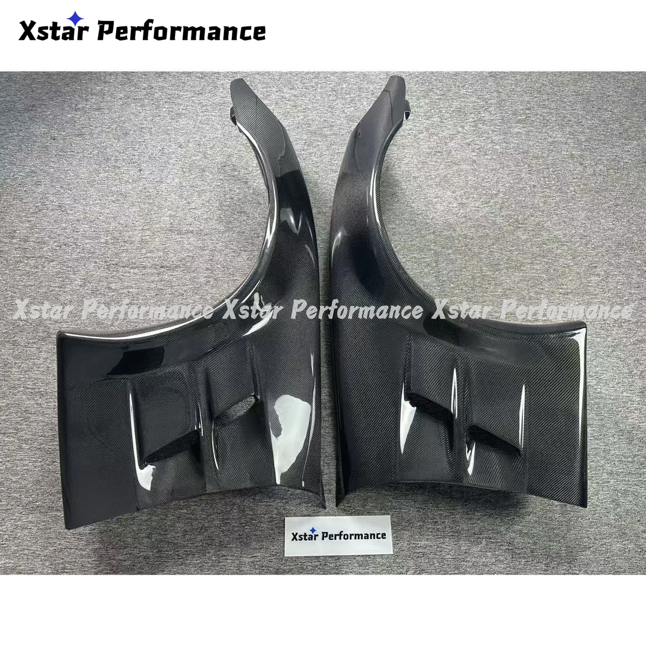 ZR2 Style Carbon Fiber Vented Front Fender for Chevrolet Corvette C6 2005-2013