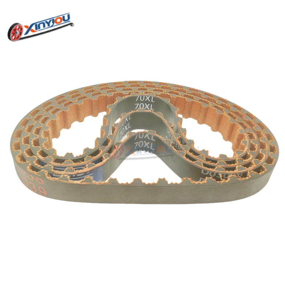 70XL High-Quality Circular Dust-Proof Closed-Loop rubberTiming Belt 5.08mm Tooth Pitch 35 Teeth - Pack Size 1/2/5/10pcs