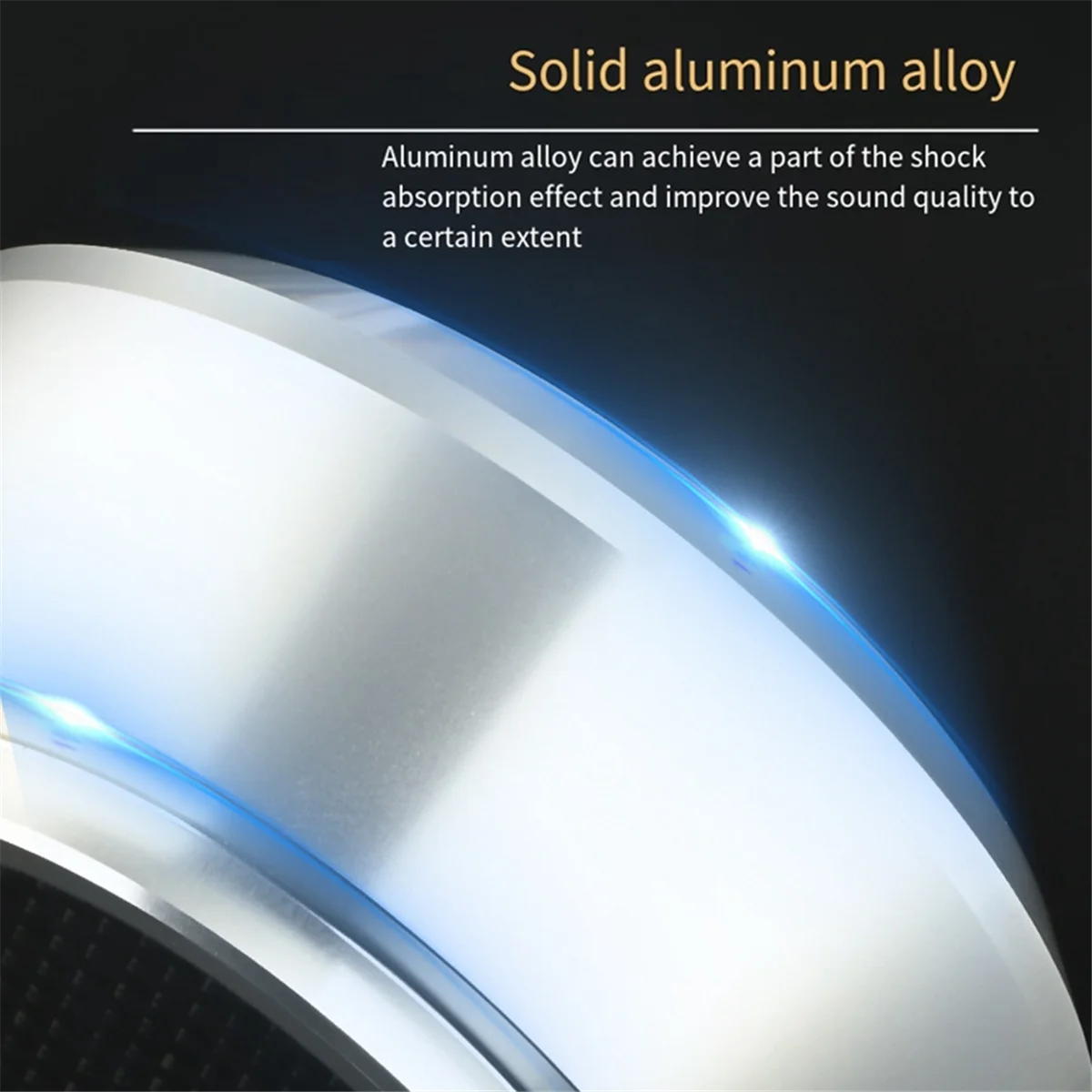 Record Weight Stabilizer Aluminum Alloy Record Clamp LP Vinyl Disc Turntable Stabilizer Weight Clamp Player Accessories Silver