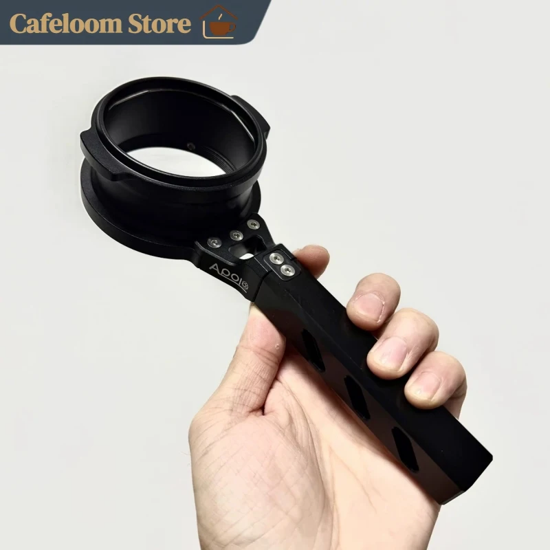 Apollo 58mm Bottomless Coffee Portafilter Angle Adjustable Replacement Handle Compatible Flair 58 E61 Ge Espresso Machine