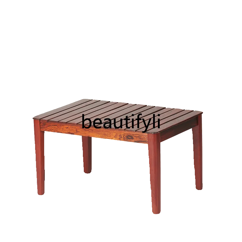 

Nordic medieval rose wood solid wood small coffee table