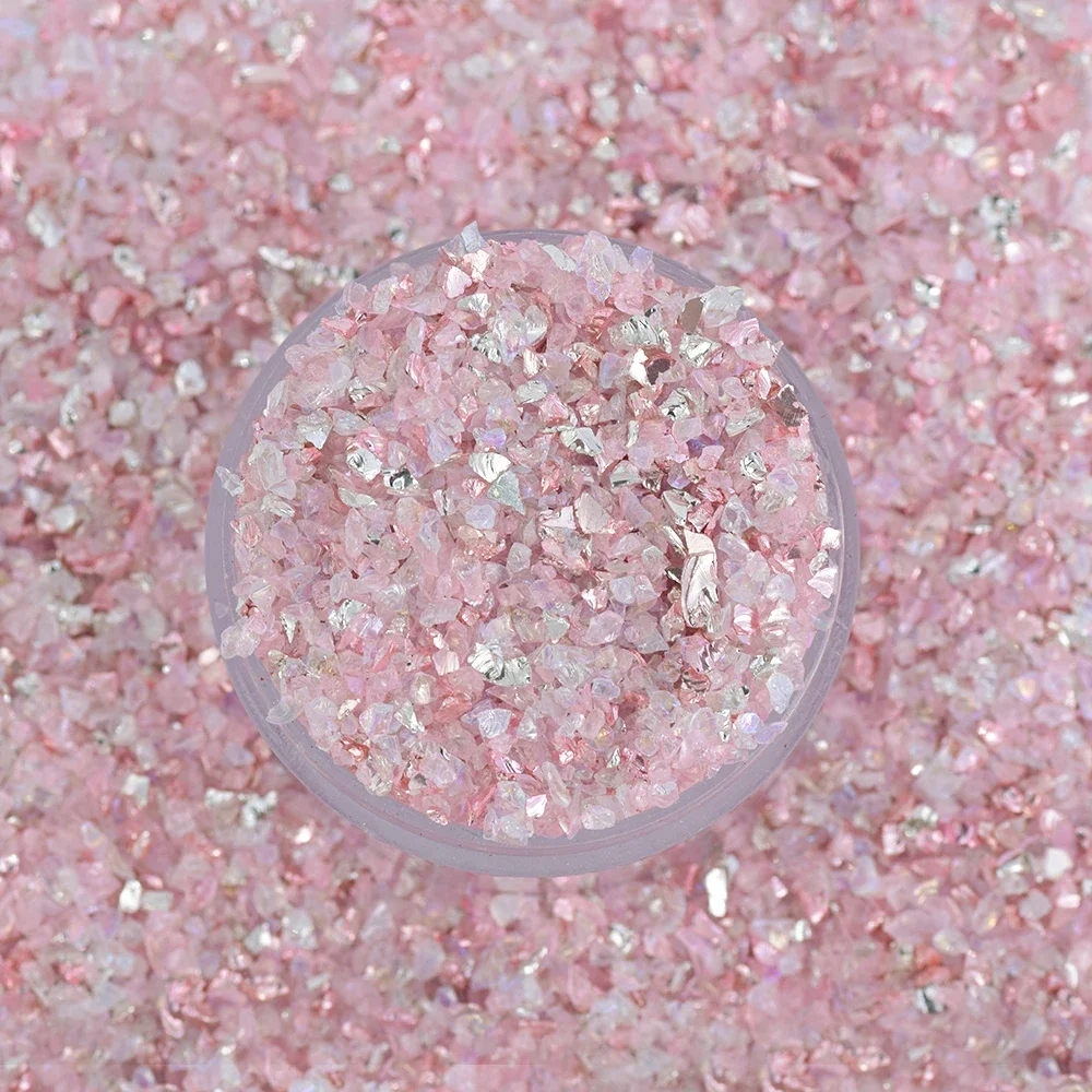 200g/Bag 3D Flash Nail Art Decoration Irregular Shape Multi Product Mixed Crystal Gemstone Rhinestone For DIY Resin Mold Filler