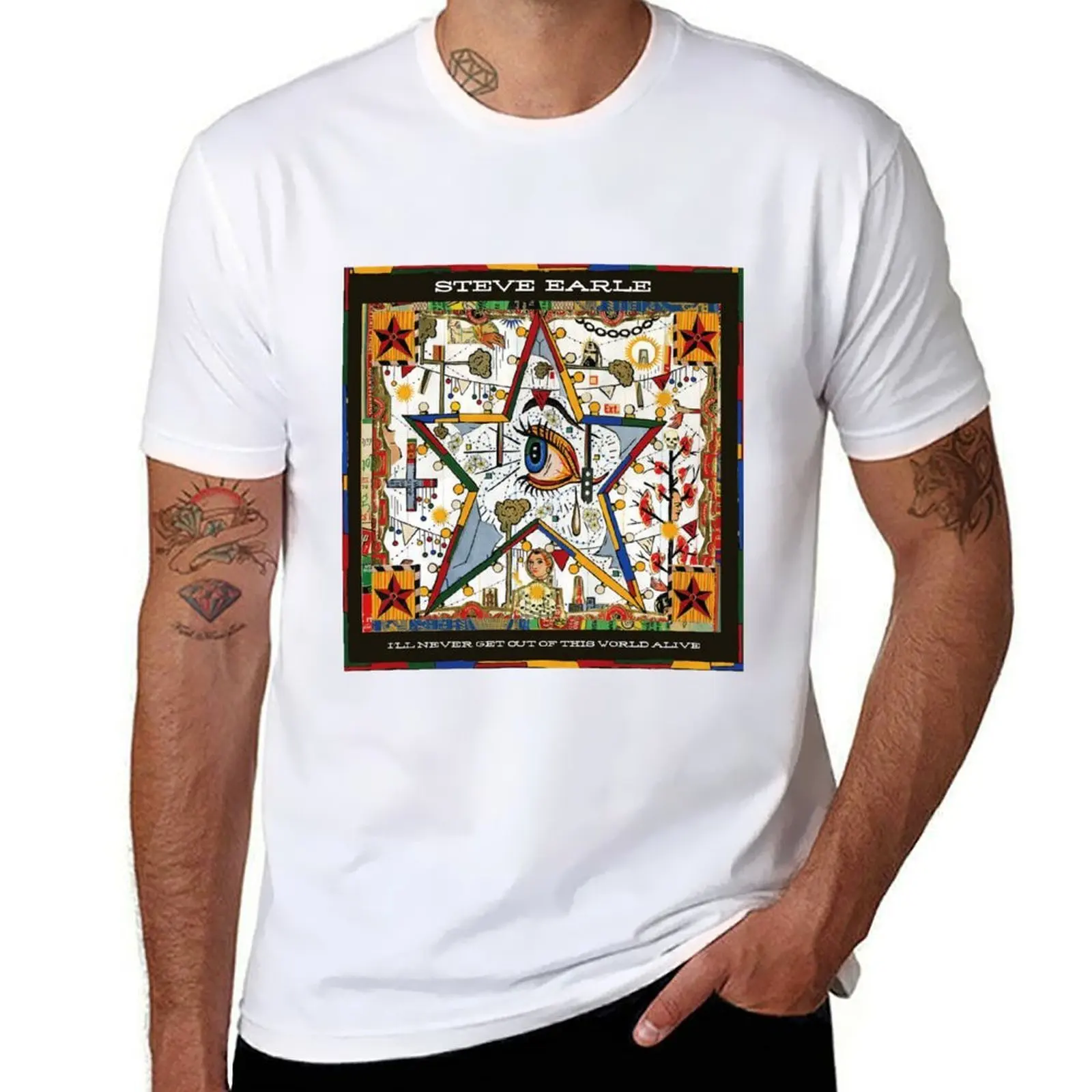 Je n'ai jamais sortir de ce monde vivant T-Shirt homme T-Shirt luxe homme t-shirts coton T-Shirt